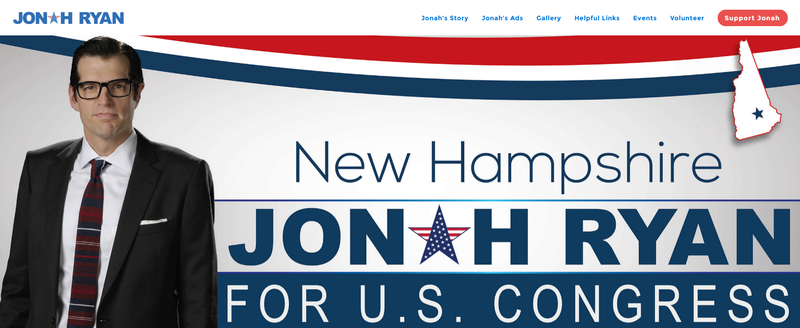 Screenshot: jonahryanforcongress.com